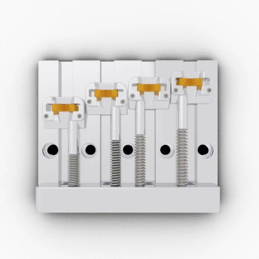 Hipshot - 5K400C  - 4 String Kickass Bass Bridge - Chrome