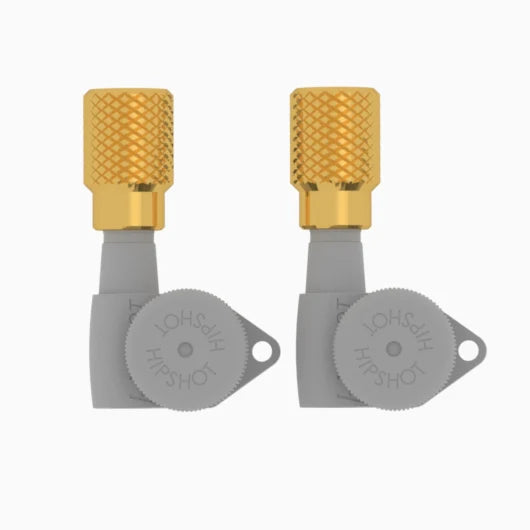 Hipshot - Gold Industrial Tuner Buttons - 6B1IND-G