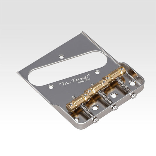 Gotoh - BS-TC1S - Brass Saddles Cutaway Bridge for Telecaster®