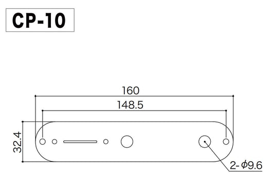 Gotoh - CP-10 Dimension