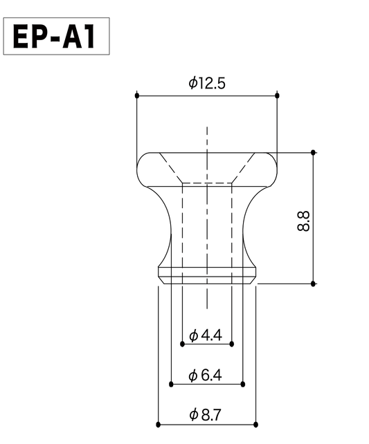 Gotoh - EP-A1 Dimension