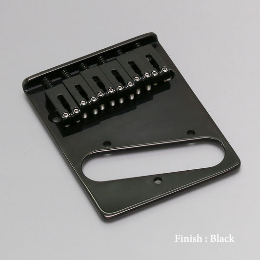 Gotoh - GTC202 - Steel Saddles Modern-style hardtail Bridge for Telecaster® - Black