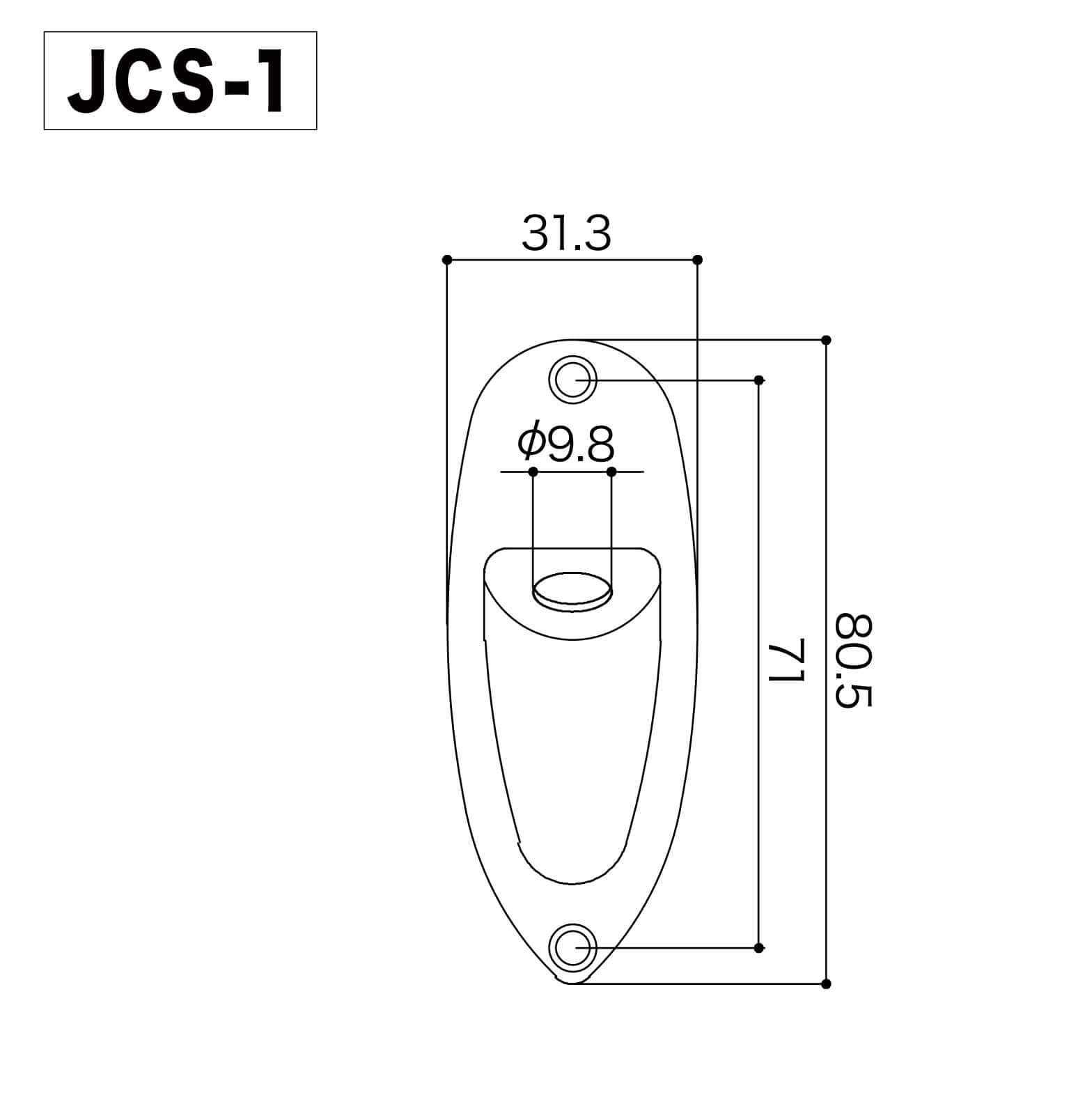 Gotoh - JCS-1 Dimension