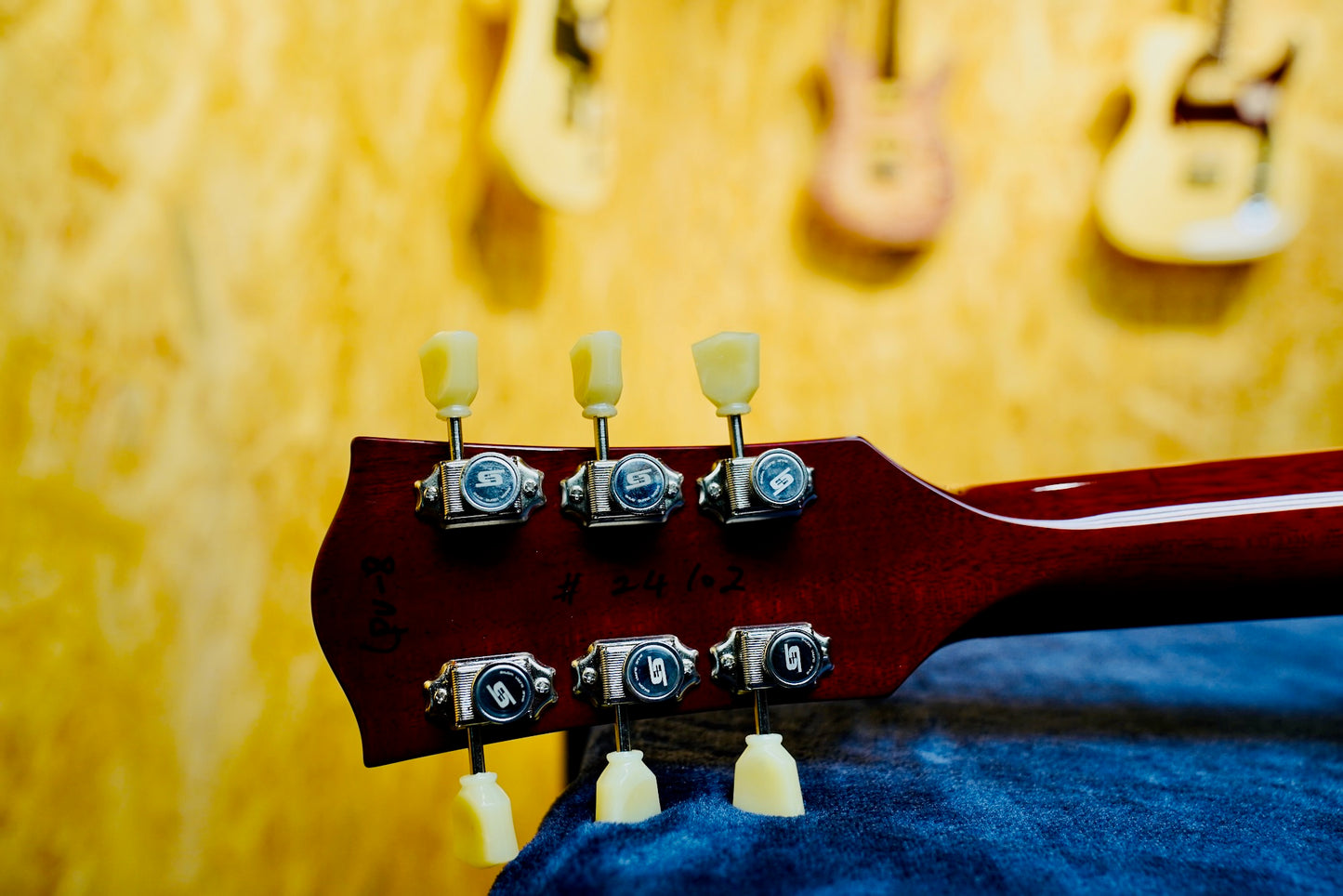 Shijie LPV Mahogany Headstock Back 1