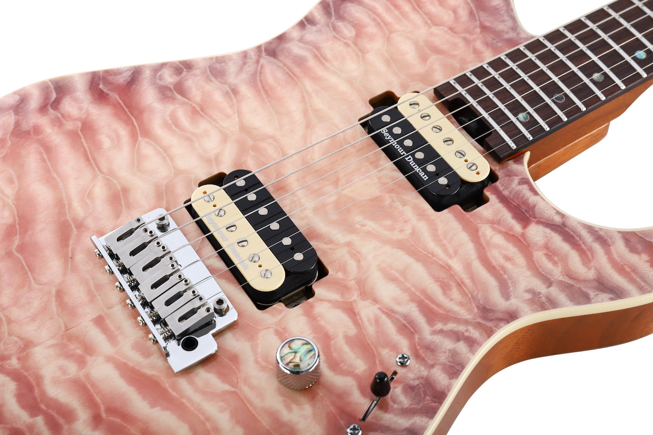 PD-TLM Seymour Duncan TB4 - SH1 / 5mm Roasted maple top+1mm 5A Quilted Maple veneer
