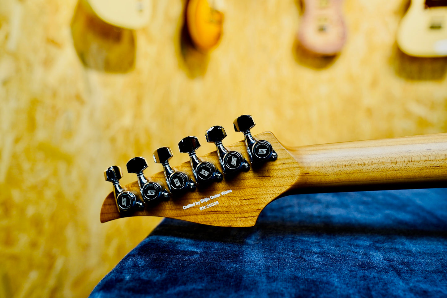 Shijie PD-S246 Headstock and Locking Tuners