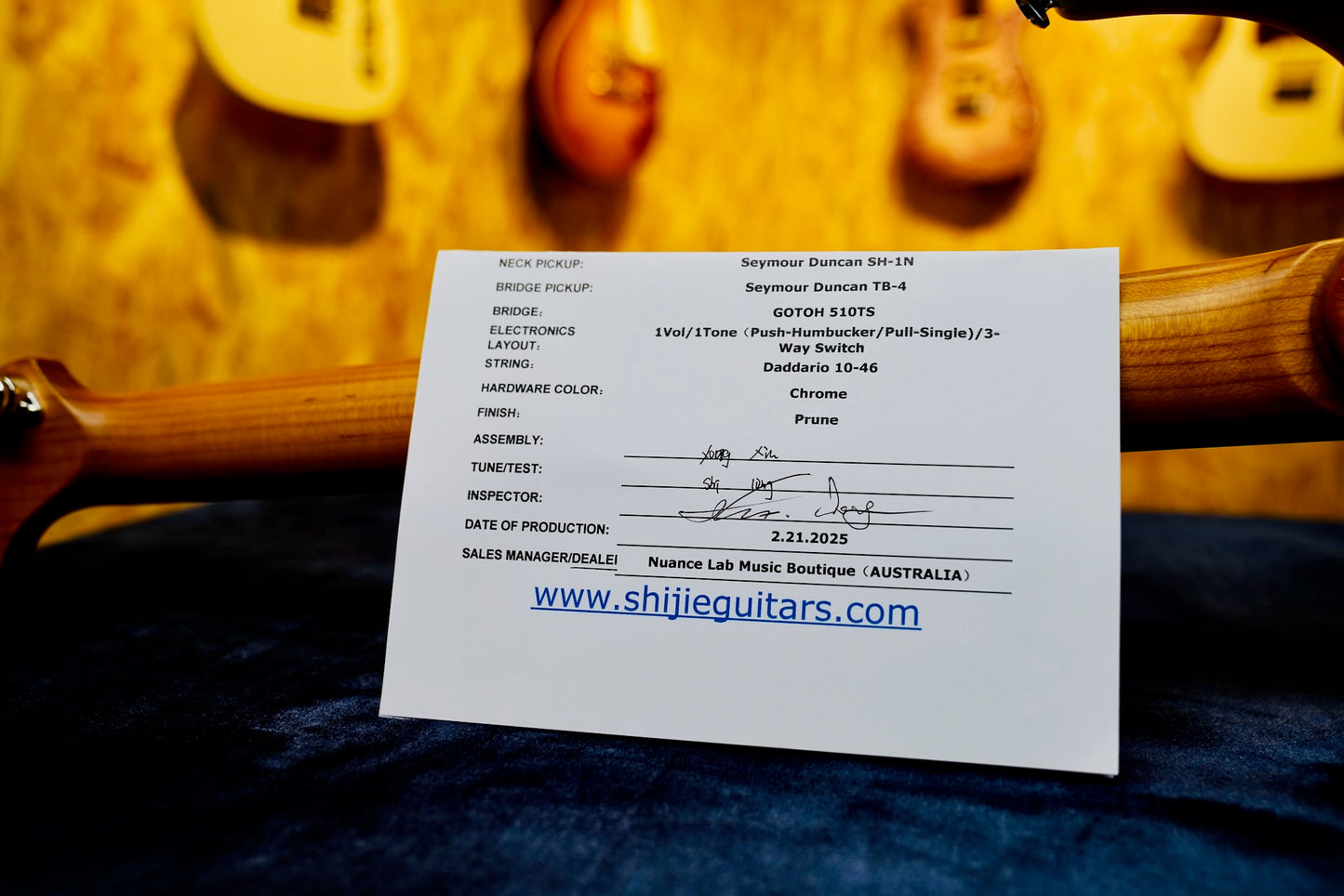 Shijie PD-S246 Certificate 2