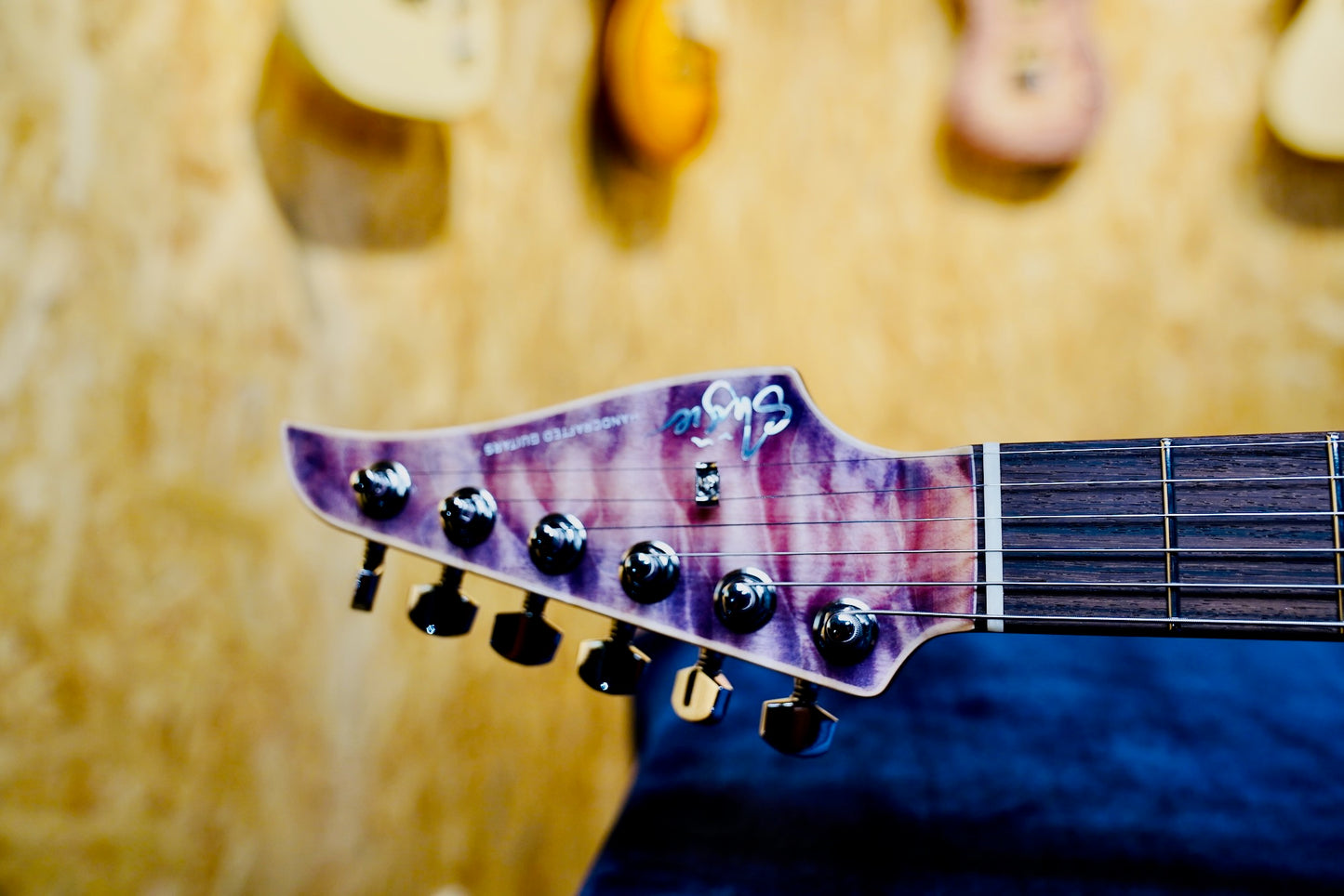 Shijie PD-S246 Rosewood Neck and Headstock 2