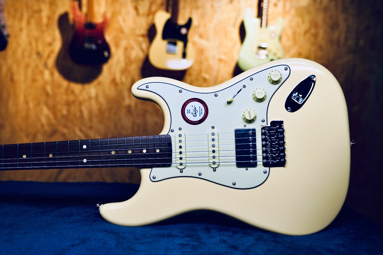 Shijie - STE-V Custom HSS - Vintage White - Nitro Finish