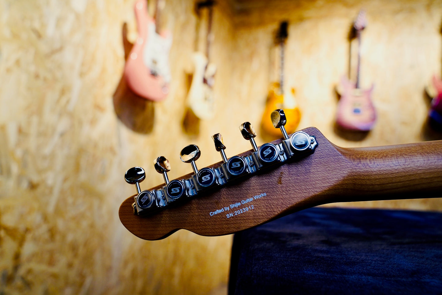 Shijie TLV Custom - Headstock Back 2