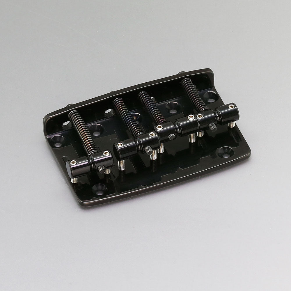 Gotoh - 203B-4 - 4 String Bass Bridge - Brass Saddle - Black
