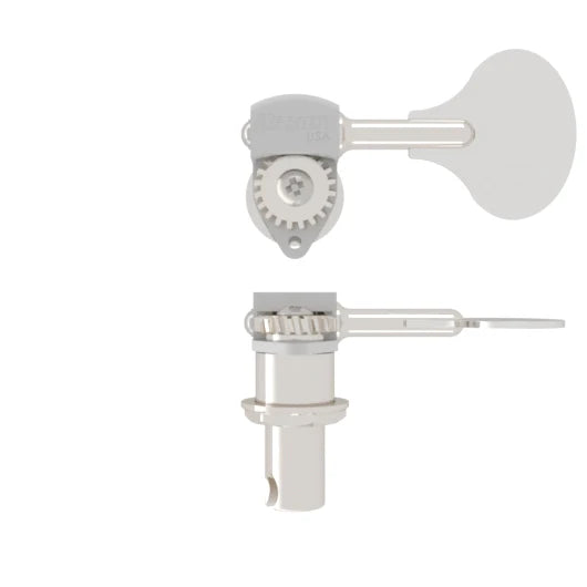 Hipshot - 20675LC - USA  Ultralite Bass Tuning Machine 1/2" - Chrome - Lollipop Key