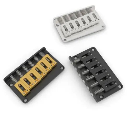 Hipshot - 4IBF06SS - 6 String Ibby FP Retrofit Ibanez Guitar Bridge - Different Colours