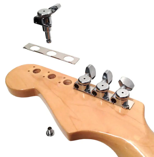 Hipshot - Guitar Tuner Upgrade Kit (6 Inline Headstocks) - Back