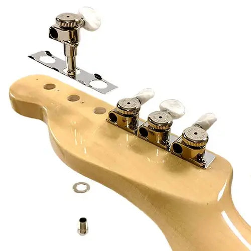 Hipshot - Vintage Guitar Tuner Upgrade Kit (6 Inline Headstocks) - Back