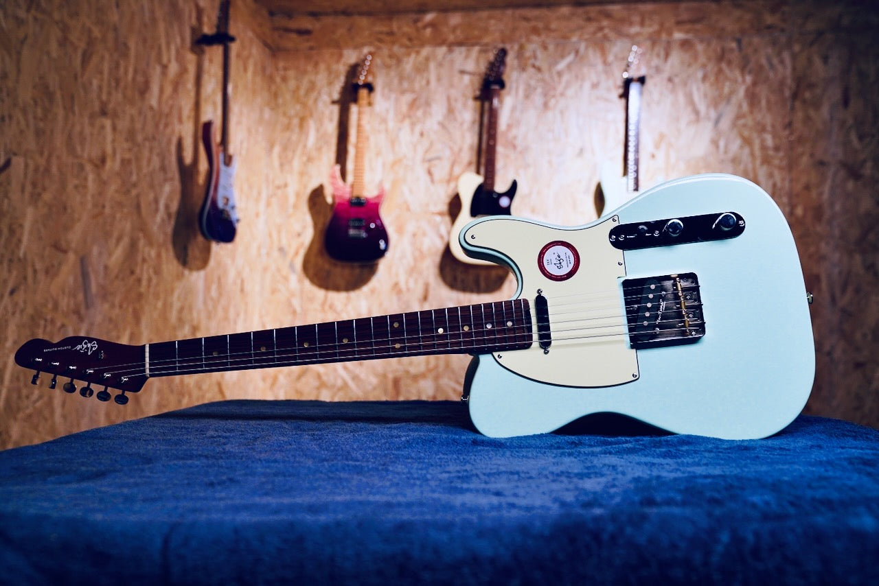 Shijie - TLV Custom - Daphne Blue - Full Guitar Shot