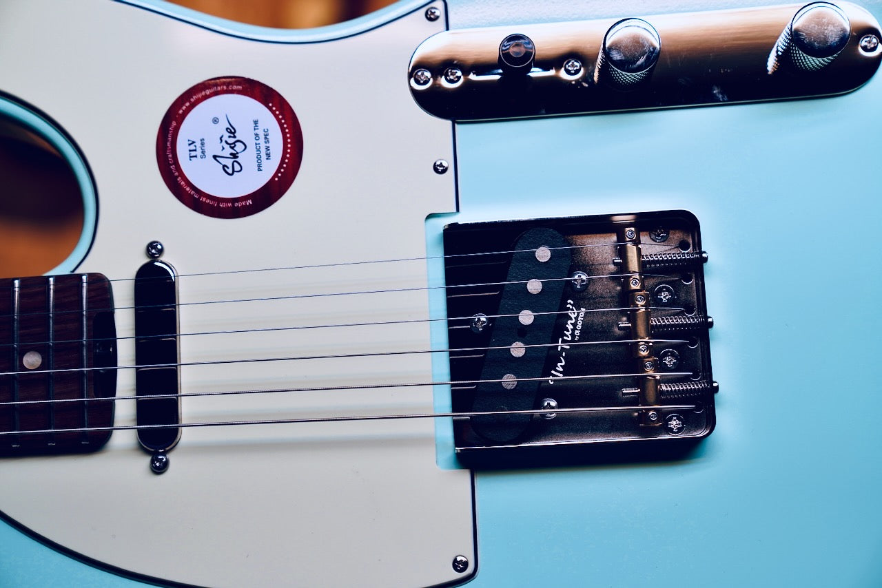 Shijie - TLV Custom - Daphne Blue - Seymour Duncan Pickup