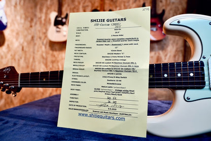 STE-Custom Vintage White - Specifications