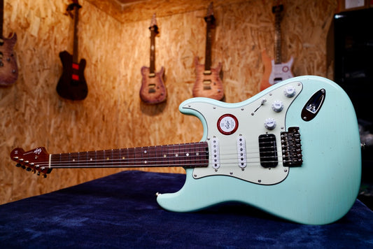 Shijie - STE-V CUSTOM Daphne Blue - Full Guitar