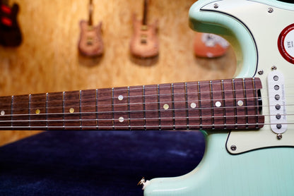 Shijie - STE-V CUSTOM Daphne Blue - Fingerboard 2