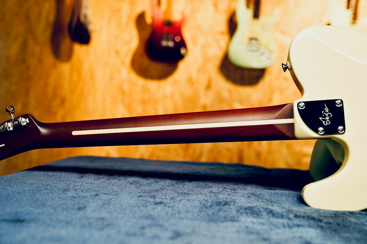 Shijie - TLV Custom - Vintage White - Flame Maple Skunk Stripe