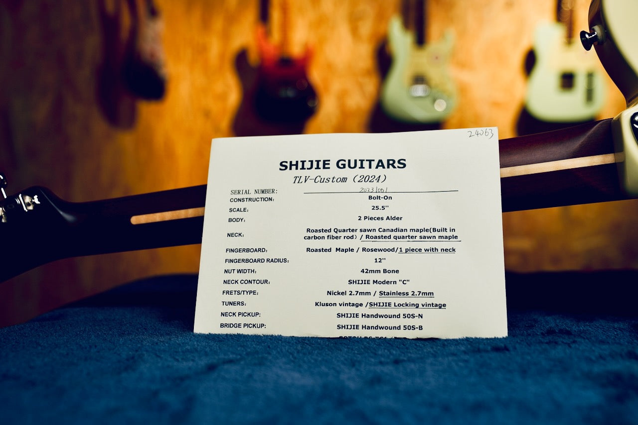 Shijie - TLV Custom - Vintage White - Specification 1
