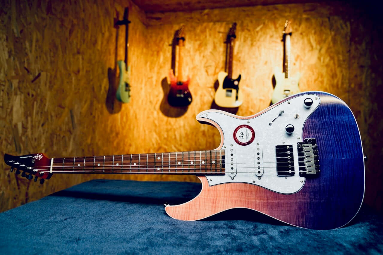 Shijie - TM-4 - Alfalfa Purple - Full Guitar