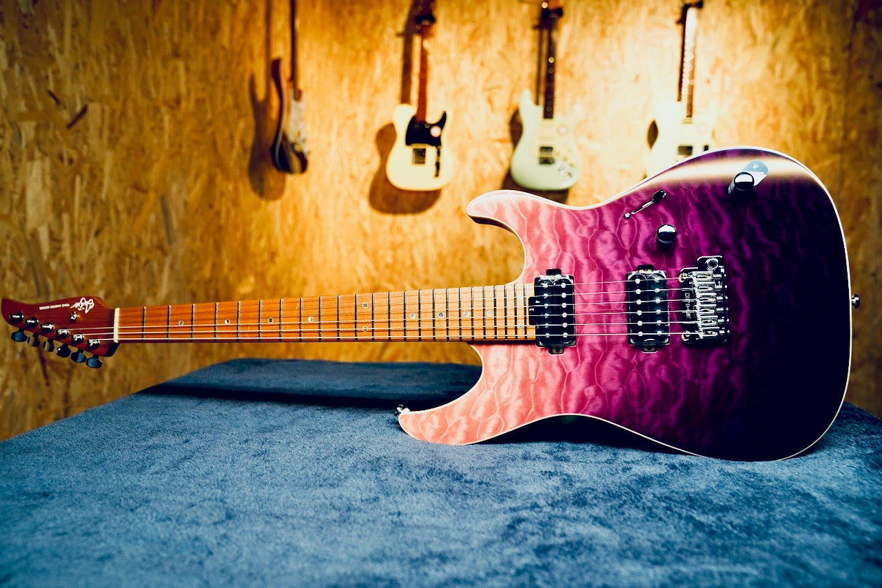 Shijie - TM-5 - Gradient Violet - Full Guitar