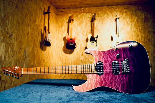 Shijie - TM-5 - Gradient Violet - Full Guitar