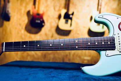 Shijie - STE-V Custom HSS - Daphne Blue - Rosewood Fingerboard