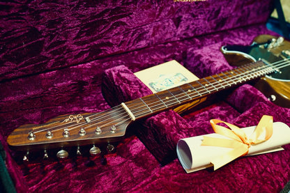 Shijie - TLV Master 10th Anniversary - Flame Phoebe Body & Rosewood Neck -  1 piece Rosewood fingerboard - Flame Body  - Full set 2