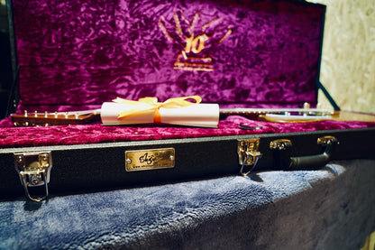 Shijie - TLV Master 10th Anniversary - Flame Phoebe Body & Rosewood Neck -  1 piece Rosewood fingerboard - Flame Body  - Full set 3