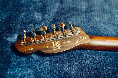 Shijie - TLV Master 10th Anniversary - Flame Phoebe Body & Rosewood Neck -  1 piece Rosewood fingerboard - Serial 22 -2