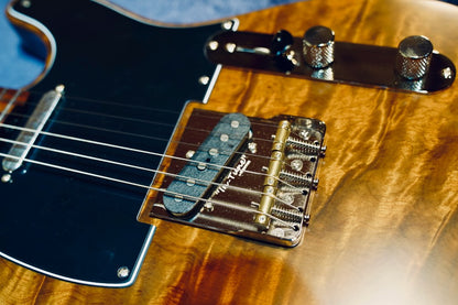 Shijie - TLV Master 10th Anniversary - Flame Phoebe Body & Rosewood Neck - Gotoh Bridge