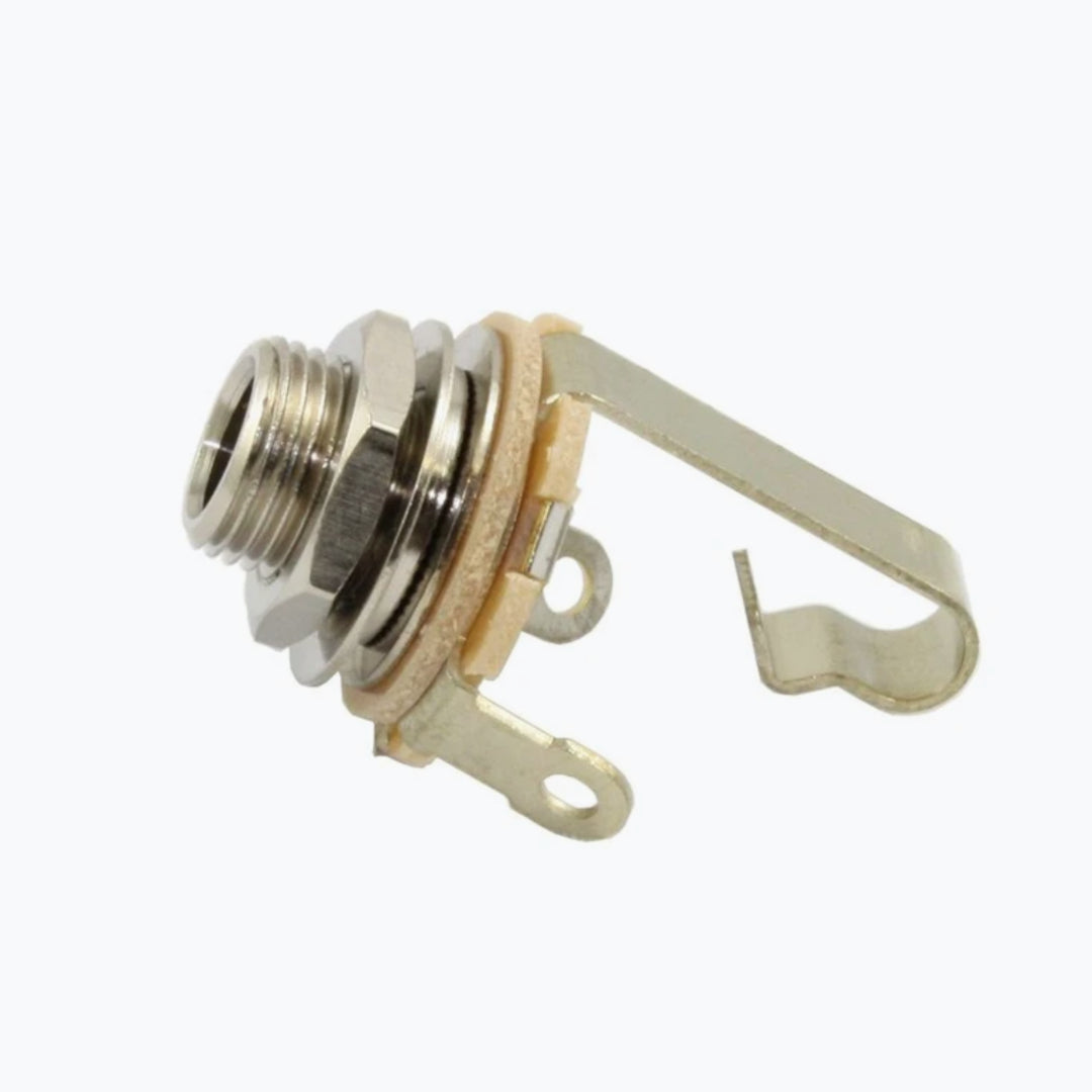 Switchcraft #11 nickel 1/4-inch mono output jack