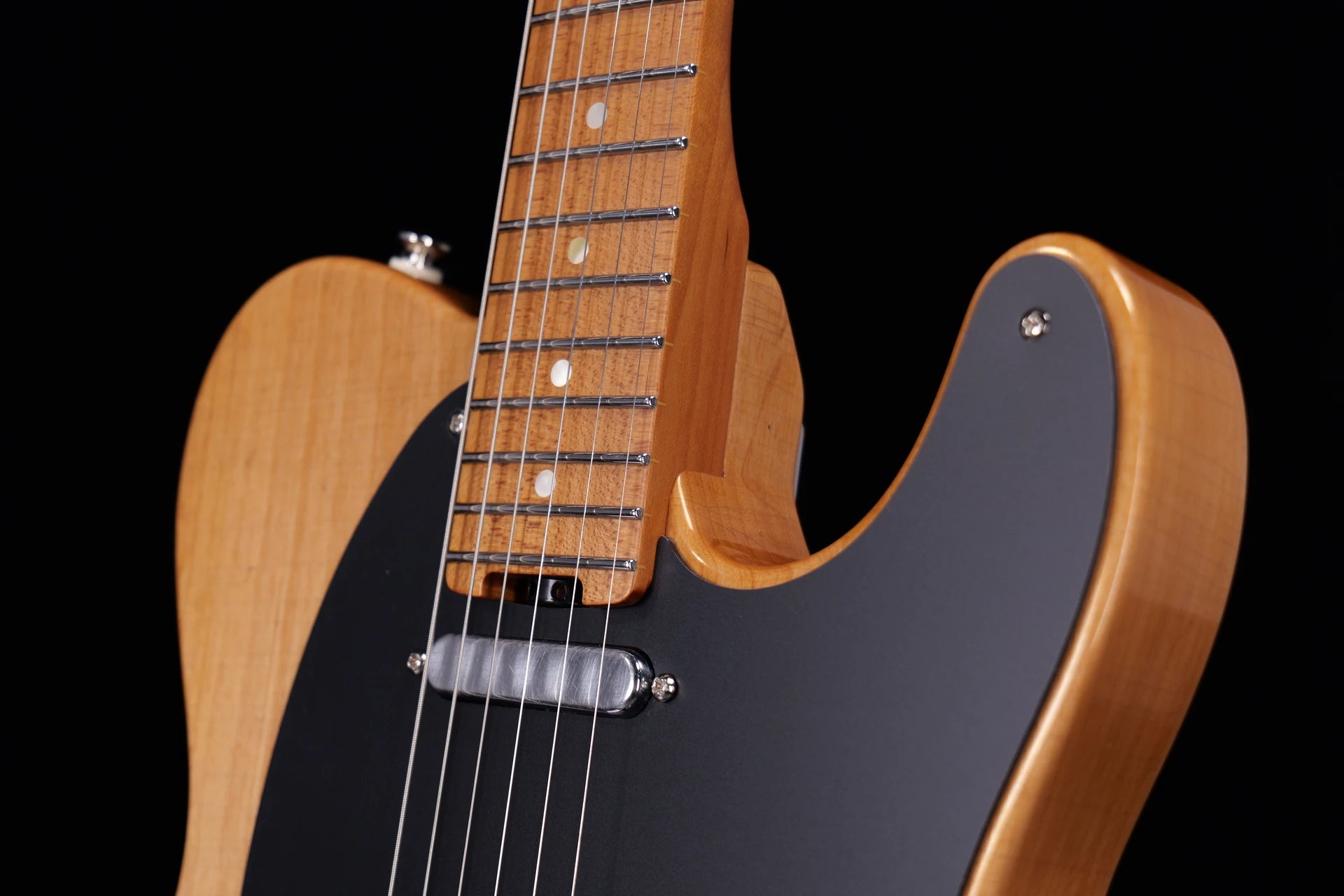TLV-MASTER 10th Anniversary-1 piece Alder&1 piece Roasted Canadian quarter sawn maple - Body1