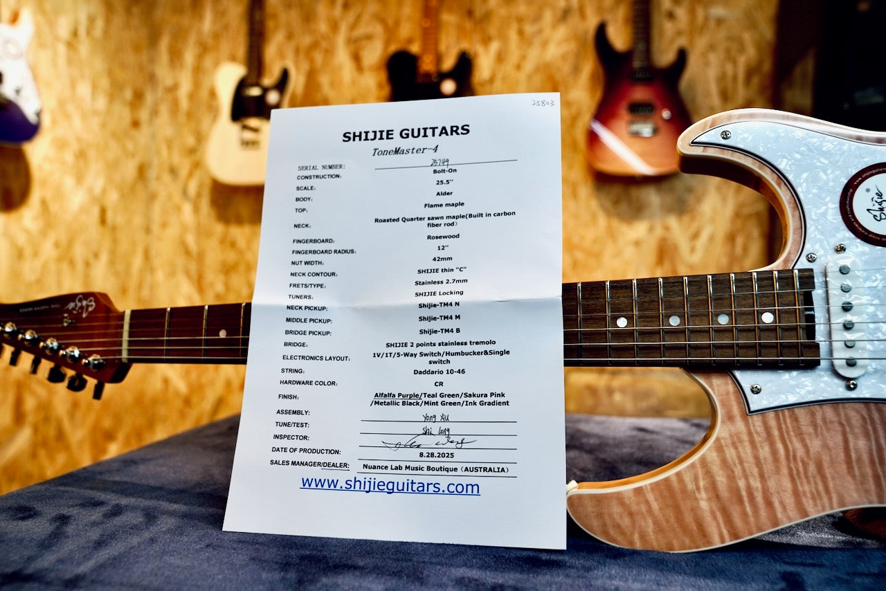 Shijie TM4 - Alfalfa Purple - 2025 - Specification