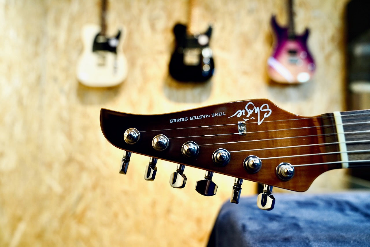 Shijie TM4 - Alfalfa Purple - 2025 - Headstock