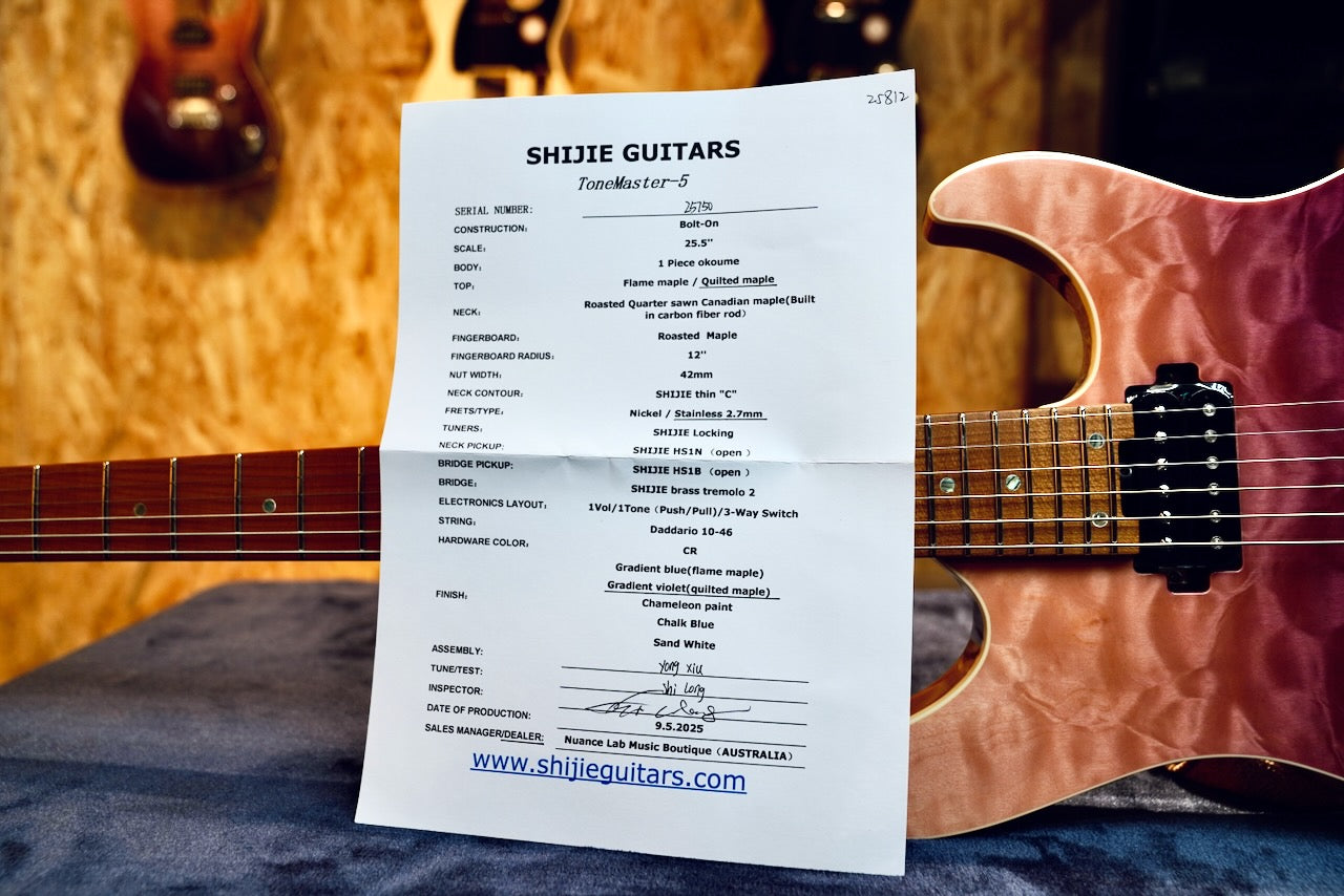 Shijie TM 5 - Specifications