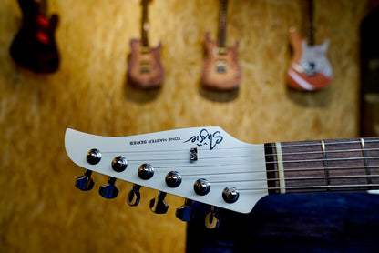 Shijie TM5 - Sand White - Headstock