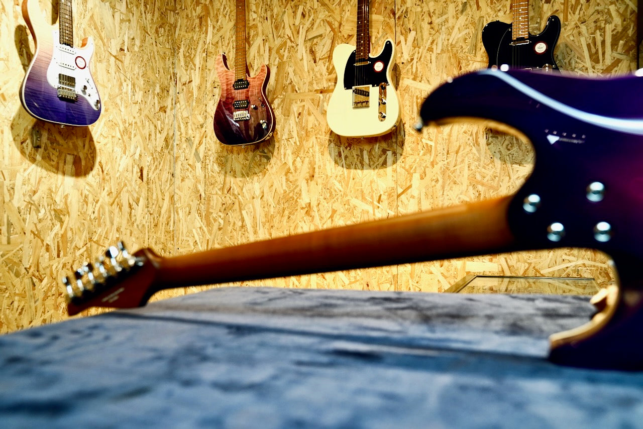 Shijie - TM-5 - Sakura Phantom Violet - Limited Dealer Custom Edition - Neck