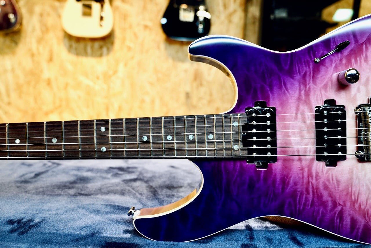 Shijie - TM-5 - Sakura Phantom Violet - Limited Dealer Custom Edition - Pickups