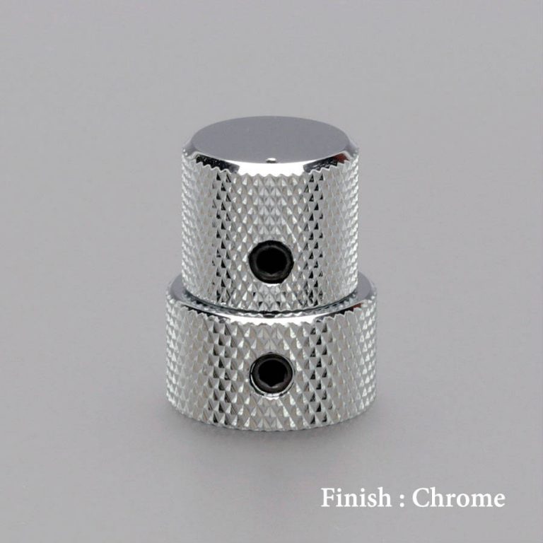 Gotoh - VK15T/VK18T - Dome Knob - Stacked Concentric Knob - Chrome