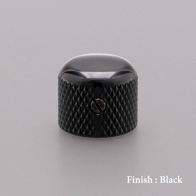 Gotoh - VK3 - Dome Knob - Low Profile - Black