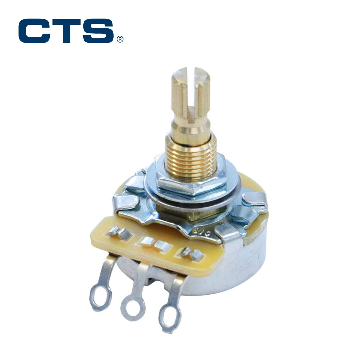 CTS - 250K Linear Taper Pot Metric Size Split Shaft 