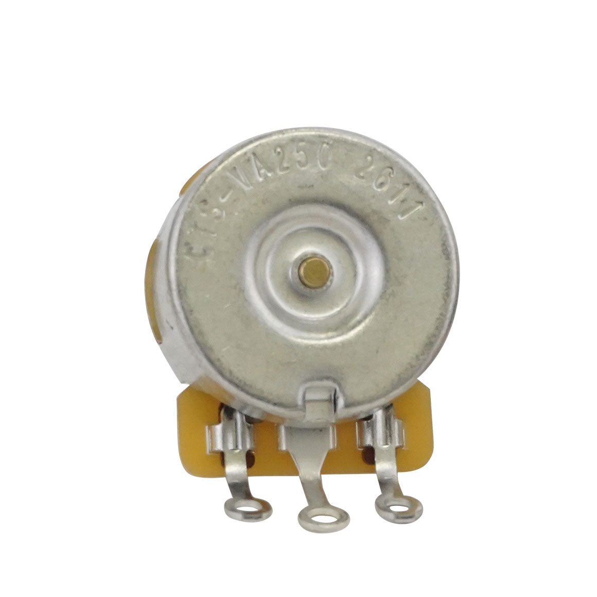 CTS -  Precision Audio Taper Pot - Vintage Dimple Split-Shaft - 250K - Housing